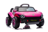 Акумулаторна Кола Licensed Volkswagen E Buggy Pink Kikkaboo