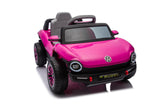 Акумулаторна Кола Licensed Volkswagen E Buggy Pink Kikkaboo