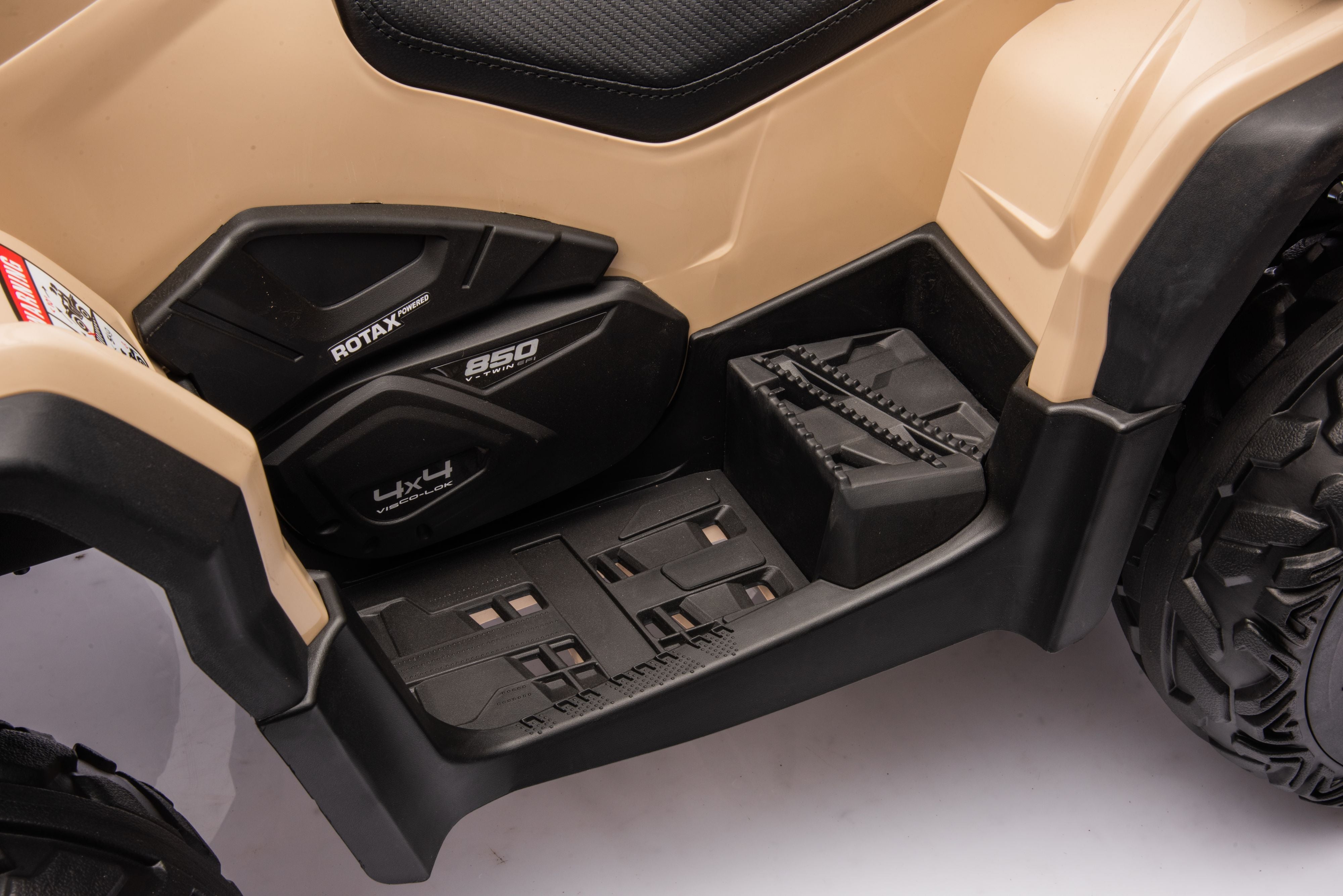 Акумулаторна Кола Licensed Can Am Outlander Atv Khaki Kikkaboo