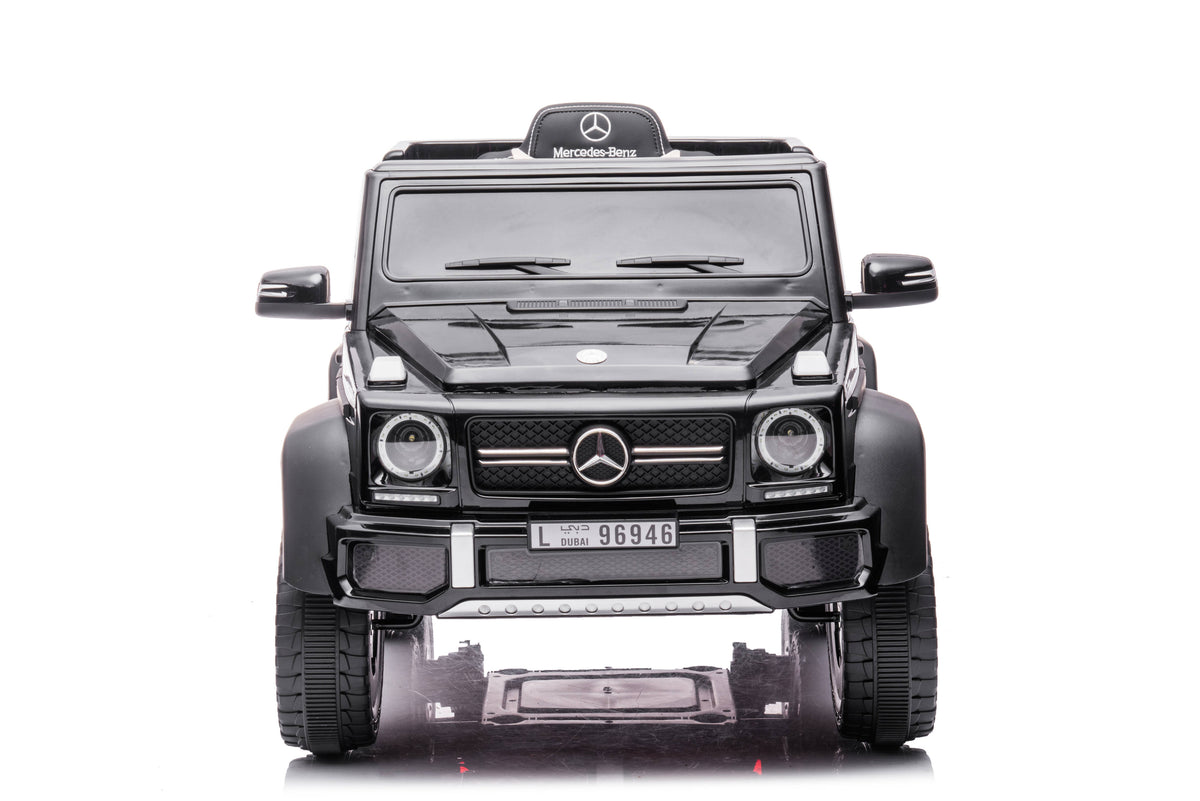 Акумулаторна Кола Licensed Mercedes Benz G63 Amg 6*6 Black Kikkaboo