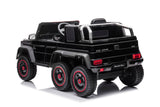 Акумулаторна Кола Licensed Mercedes Benz G63 Amg 6*6 Black Kikkaboo