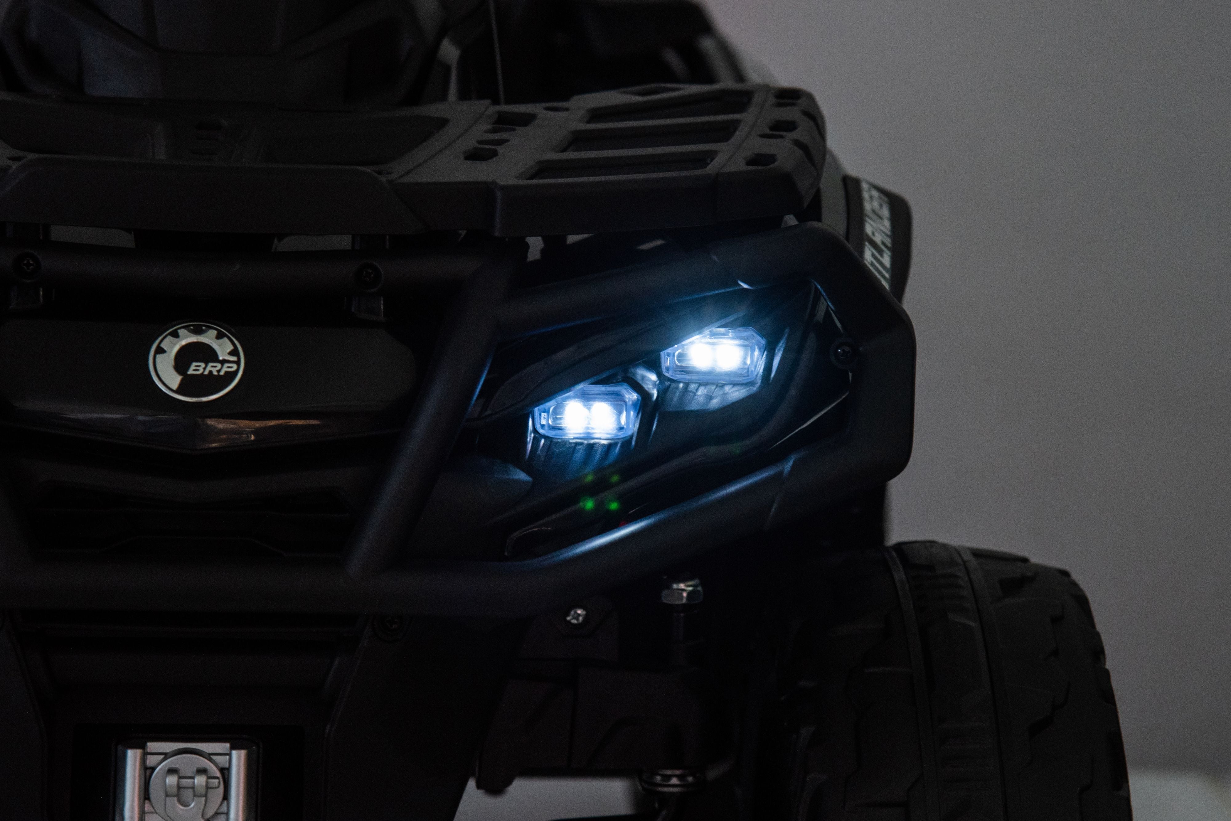 Акумулаторна Кола Licensed Can Am Outlander Atv Khaki Kikkaboo