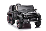 Акумулаторна Кола Licensed Mercedes Benz G63 Amg 6*6 Black Kikkaboo