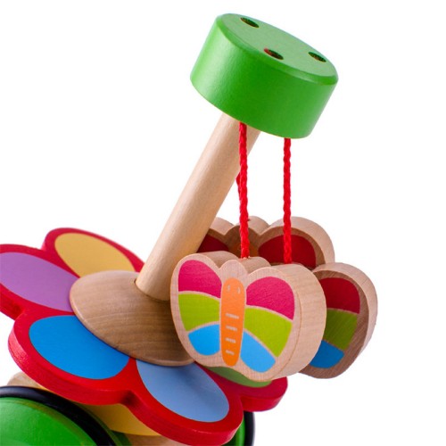 Smartbaby tolható fa játék 2