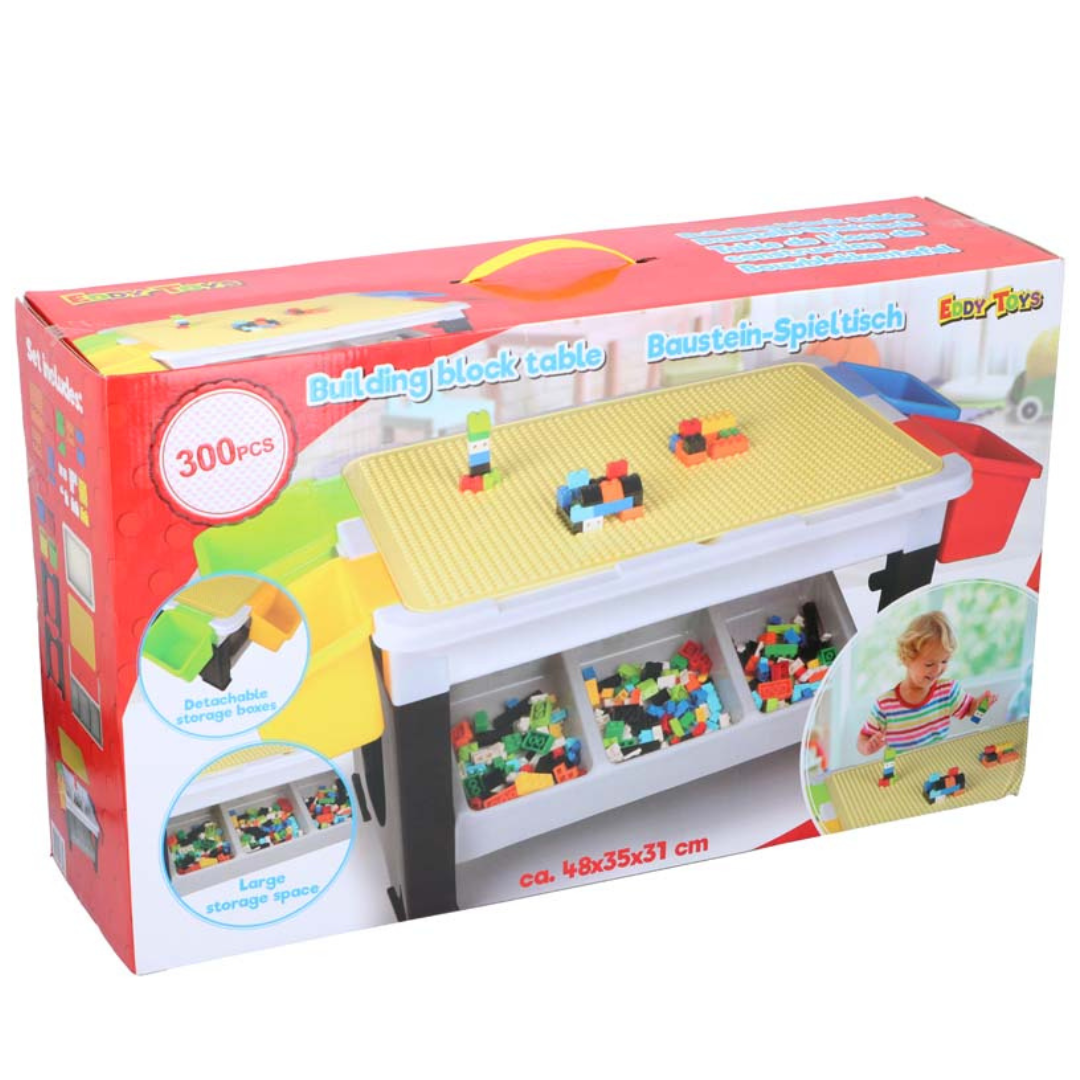 Детска Маса С Конструктор, 300 Части Eddy Toys
