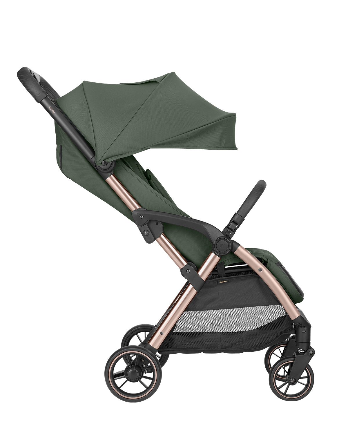 Лятна Количка С Автоматично Сгъване Eden Army Green 2026 Kikkaboo