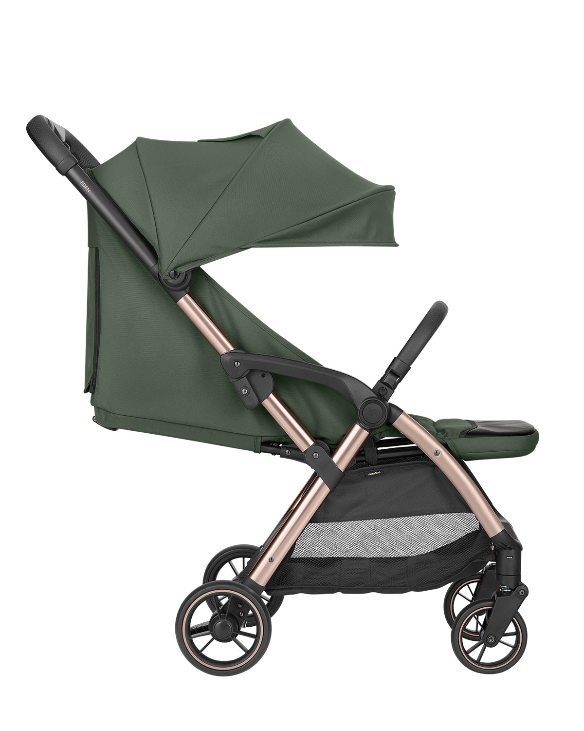 Лятна Количка С Автоматично Сгъване Eden Army Green 2026 Kikkaboo
