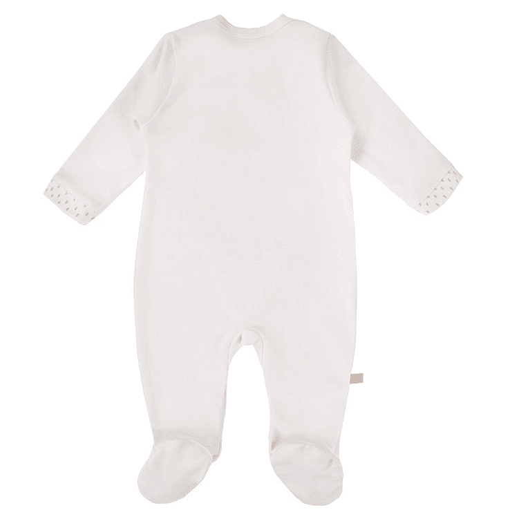 Бебешки Гащеризон Newborn С Дълъг Ръкав Зайче Екрю 56 См. Eevi
