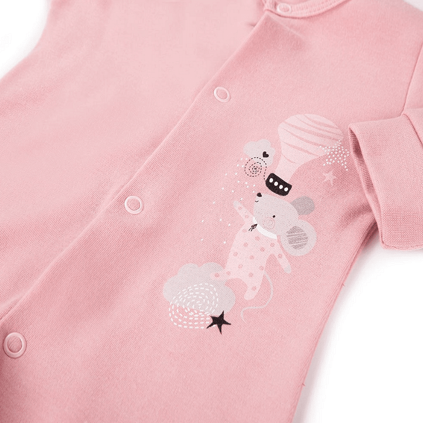Бебешки Гащеризон Mellow С Дълъг Ръкав Rose 56 См. Eevi