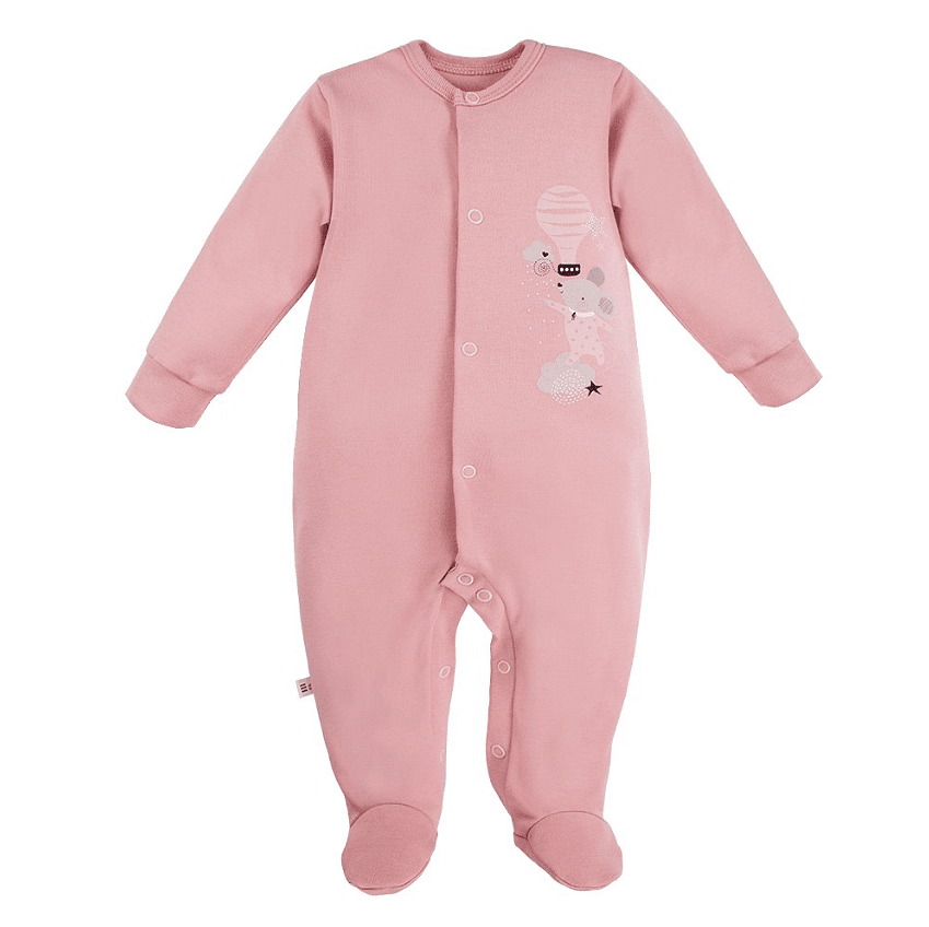 Бебешки Гащеризон Mellow С Дълъг Ръкав Rose 56 См. Eevi
