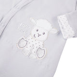 Бебешки Гащеризон Newborn С Дълъг Ръкав Овчица Сив 56 См. Eevi