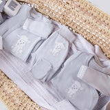 Бебешки Гащеризон Newborn С Дълъг Ръкав Овчица Сив 56 См. Eevi