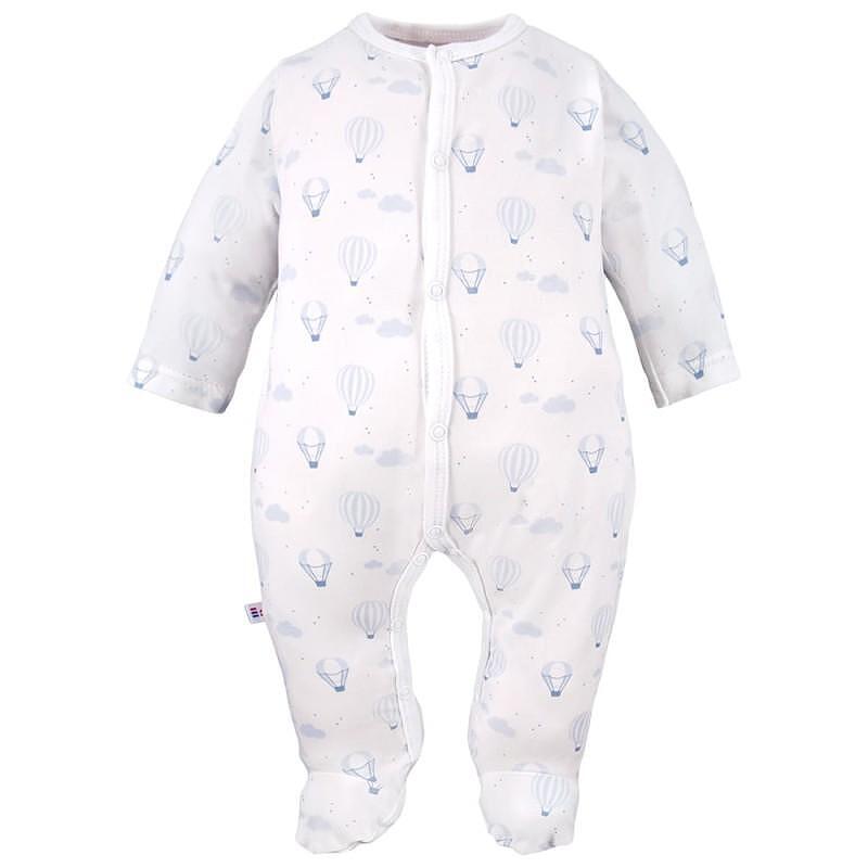 Бебешки Гащеризон Petite Бял Със Сини Балони 56см. Eevi