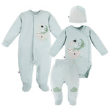 Бебешки Комплект 4 Части Mellow Мента 56 См. Eevi