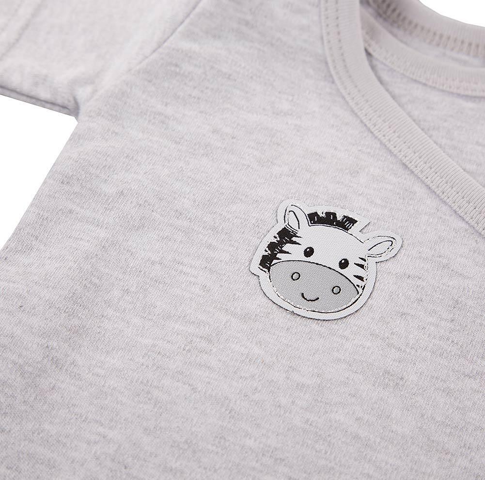 Бебешко Боди Baby Love С Дълъг Ръкав Зебра 56 62см. (1 4 М.) Eevi