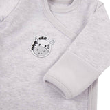 Бебешко Боди Baby Love С Дълъг Ръкав Зебра 56 62см. (1 4 М.) Eevi