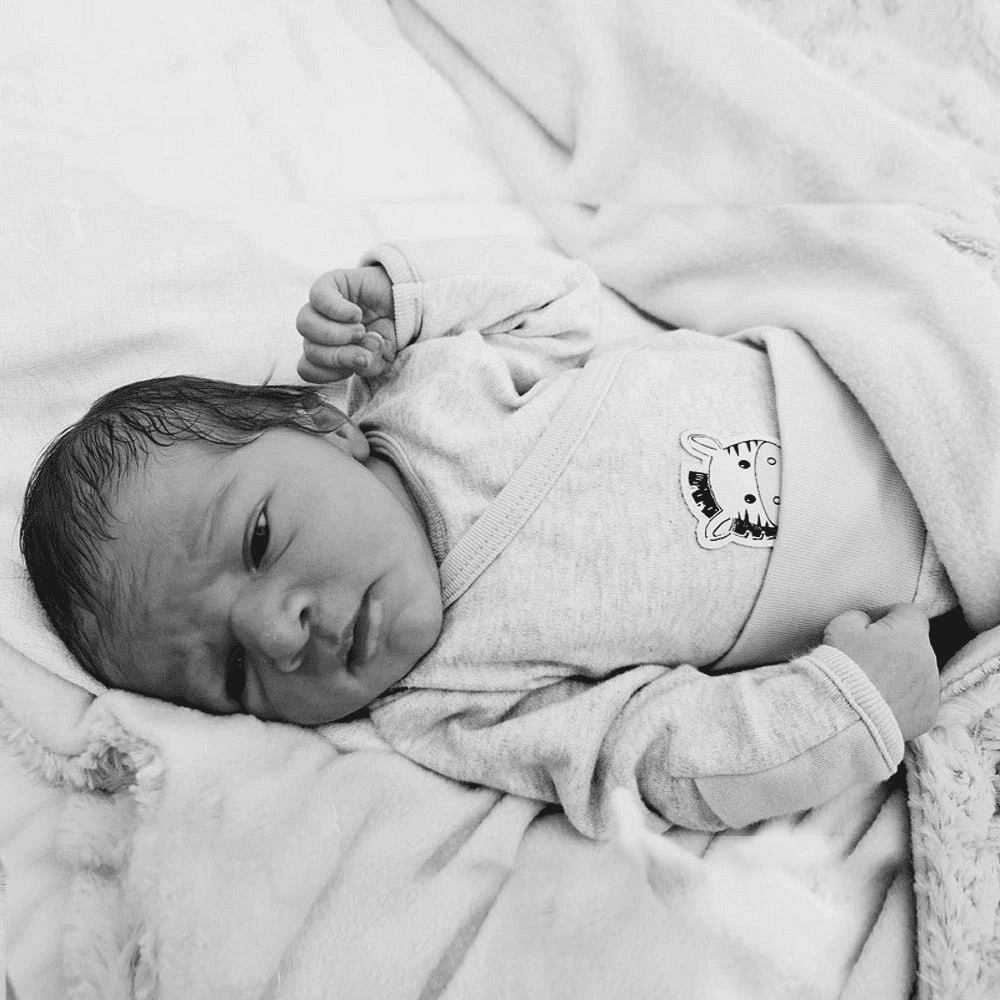 Бебешко Боди Baby Love С Дълъг Ръкав Зебра 56 62см. (1 4 М.) Eevi
