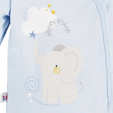 Бебешко Боди Mellow С Дълъг Ръкав Sky Blue 56 См. Eevi