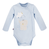 Бебешко Боди Mellow С Дълъг Ръкав Sky Blue 56 См. Eevi