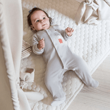 Бебешки Гащеризон Mellow С Дълъг Ръкав White 56 См. Eevi