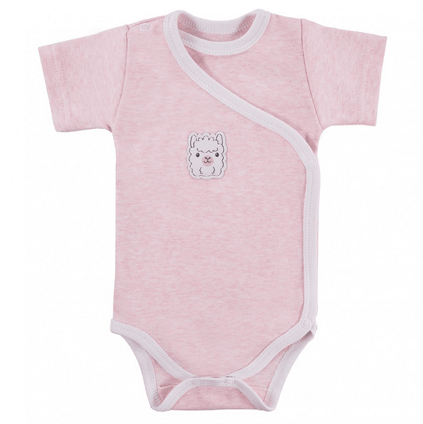 Бебешко Боди С Къс Ръкав Baby Love Pink 56 См. Eevi