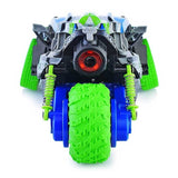 Екшън Кола С 3 Гуми, Димен Ефект, Музика И Светлини, Rc 1:16