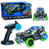 Екшън Кола С 3 Гуми, Димен Ефект, Музика И Светлини, Rc 1:16
