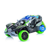 Екшън Кола С 3 Гуми, Димен Ефект, Музика И Светлини, Rc 1:16
