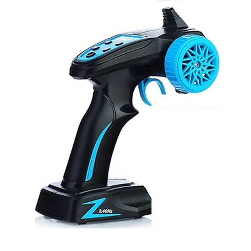 Екшън Кола С 3 Гуми, Димен Ефект, Музика И Светлини, Rc 1:16