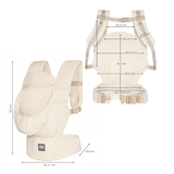 Elara Ергономична Раница Beige Kinderkraft