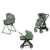 Бебешка Количка 2 В 1 Inglesina System Duo Electa - Murray Green/Total Black - Комбинирани Колички - Inglesina - BebeMama