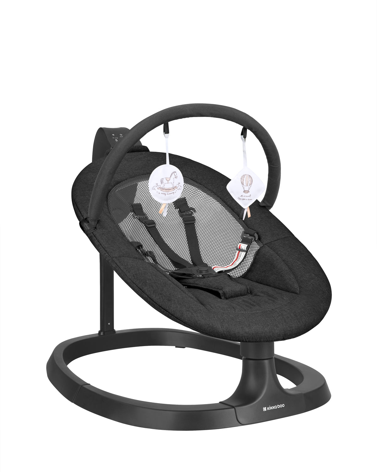 Zazu elektromos hinta, fekete, Kikkaboo