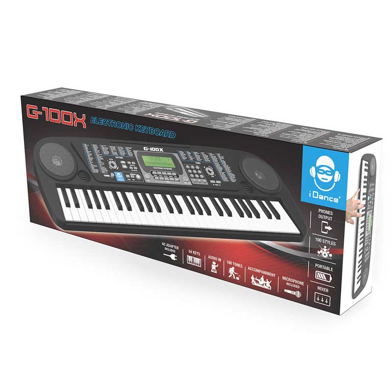 Електронно Пиано За Деца С Микрофон - 54 Клавиша