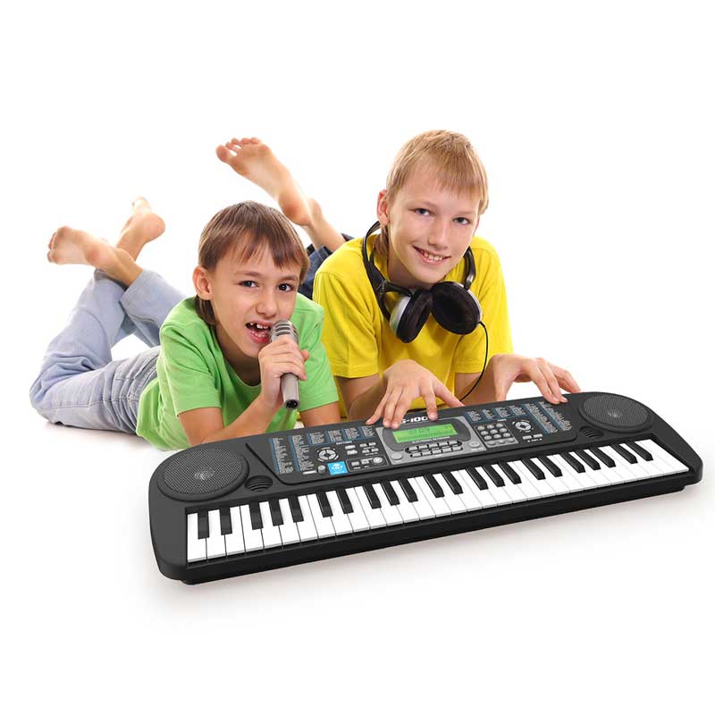 Електронно Пиано За Деца С Микрофон - 54 Клавиша