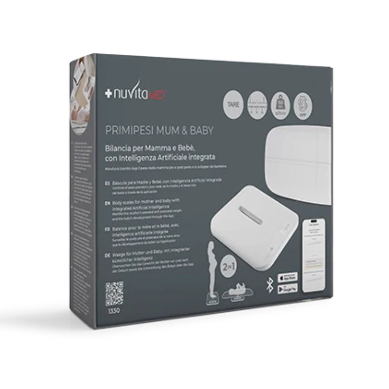 Електронна Везна Nuvita Primipesi Mum&Baby Connect --- BebeMama
