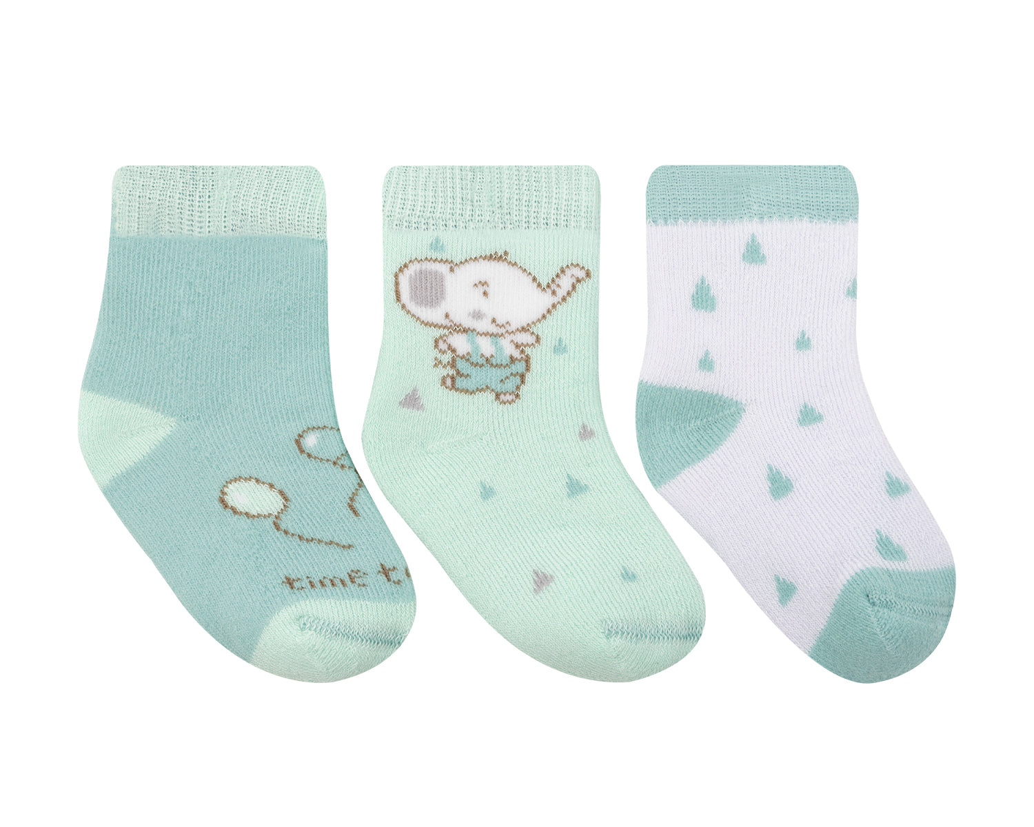 Бебешки термо чорапи Elephant Time 1-2г --- BebeMama