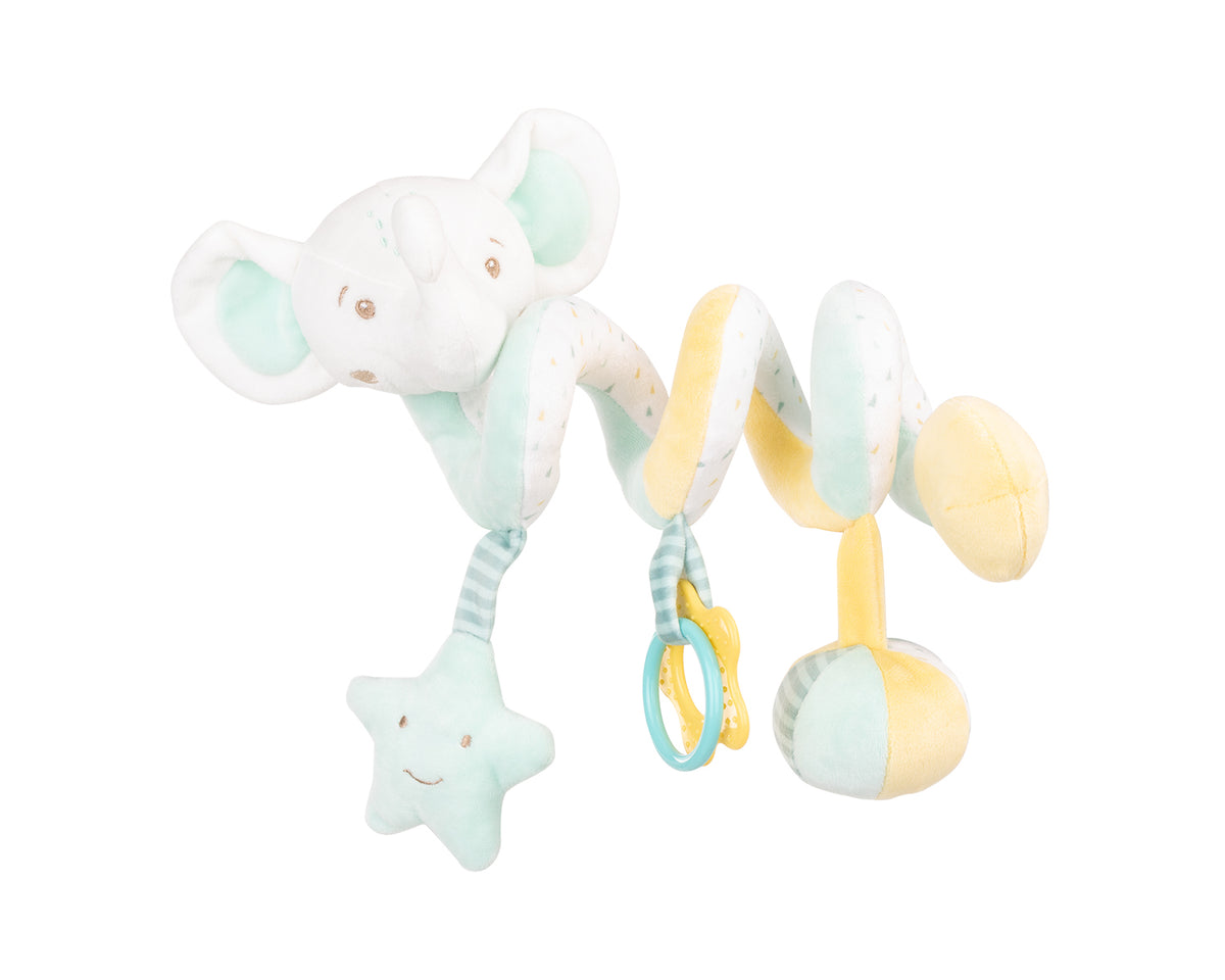Играчка Хоризонтална Спирала Elephant Time Kikkaboo