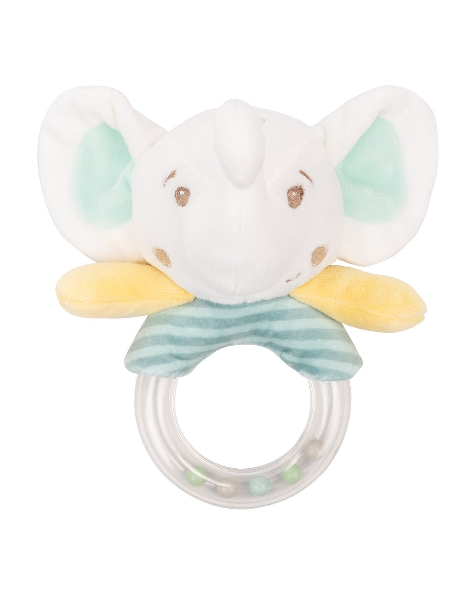 Играчка Плюшена Дрънкалка Elephant Time Kikkaboo