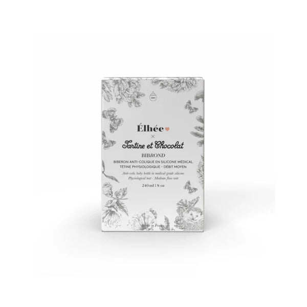 Бебешко Шише 240 Мл. Medium Flow Grey Élhée