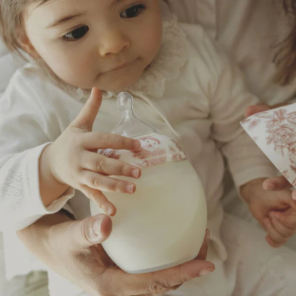 Бебешко Шише 240 Мл. Medium Flow Pink Élhée