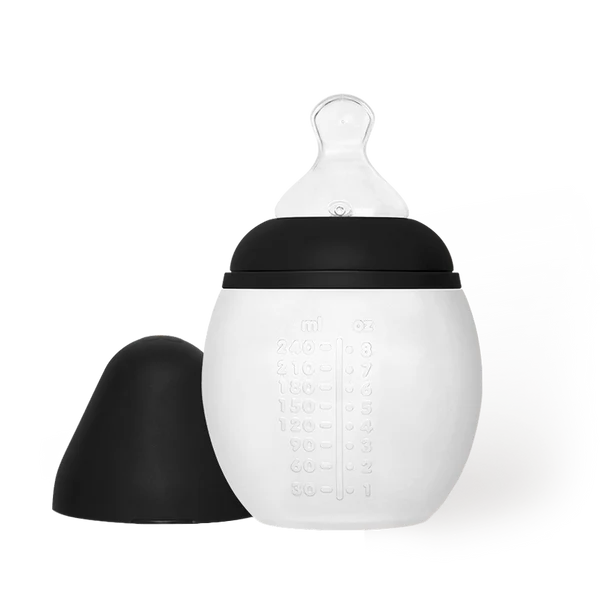 Бебешко Шише Anti Colic 240 Мл. Medium Flow Black Élhée