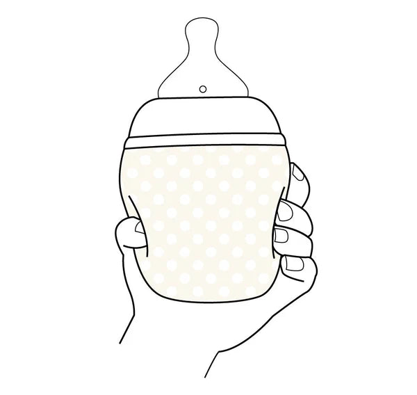Бебешко Шише Anti Colic 240 Мл. Medium Flow Sand Élhée