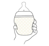 Бебешко Шише Anti Colic 240 Мл. Medium Flow Sand Élhée