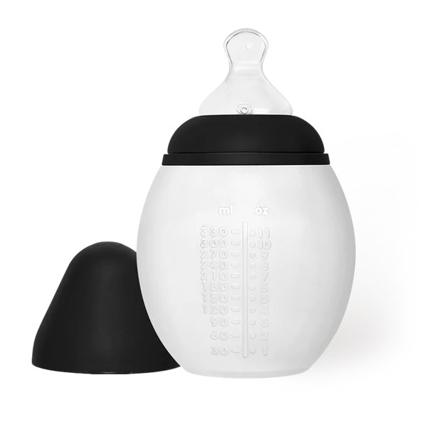 Бебешко Шише Anti Colic 330 Мл. Medium Flow Black Élhée