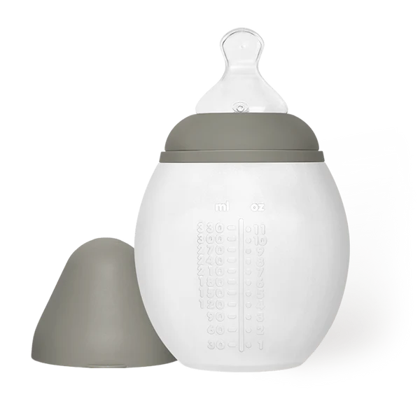 Élhée Khaki Antikolikus cumisüveg 330 ml - közepes áramlás