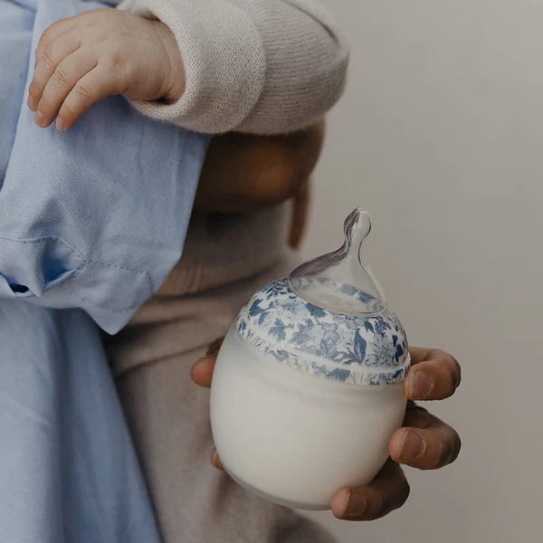 Бебешко Шише Liberty Anti Colic 150 Мл. Honey Dew Blue Élhée