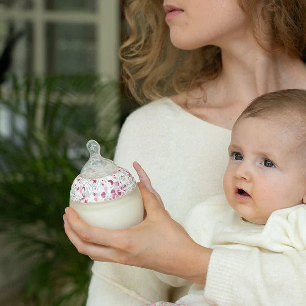 Бебешко Шише Liberty Anti Colic 150 Мл. Mimosa Field Pink Élhée