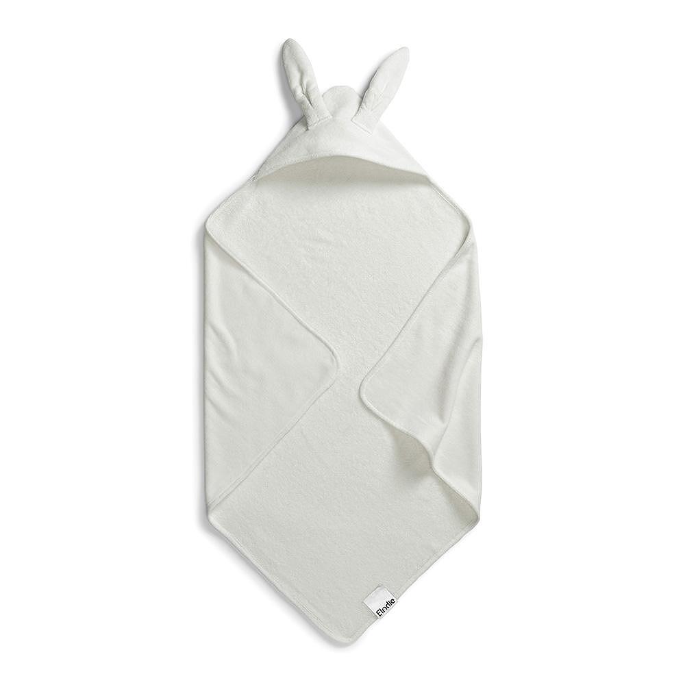 Бебешка Хавлия С Качулка Vanilla White Bunny Elodie