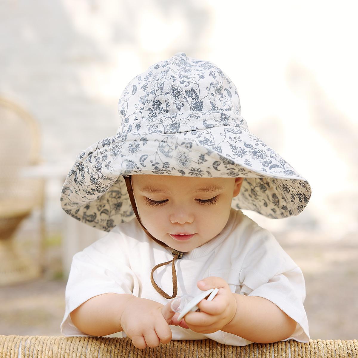 Бебешка Шапка Sun Hat Garden Leo Toile (6 12 М.) Elodie