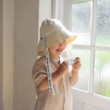 Бебешка Шапка Sun Hat Oat White (6 12 М.) Elodie